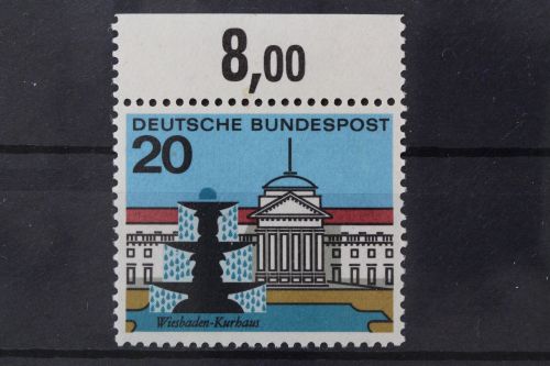 Deutschland (BRD), MiNr. 420 PF II, Oberrand, postfrisch