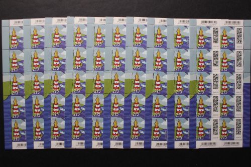 Deutschland Frankaturware, 100 X 2,75 EUR, nassklebend