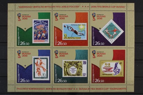 Russland, MiNr. 2225-2230 Kleinbogen, postfrisch