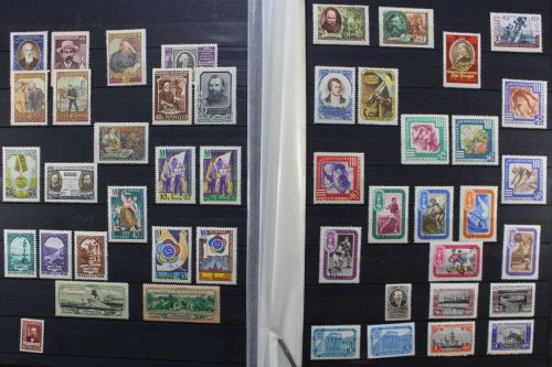 Sowjetunion 1957-1991, große Sammlung in 5 Alben