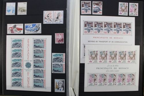 Monaco, Sammlung im Einsteckalbum