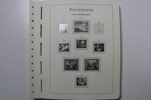 DDR 1949-1964, SF-System. Alter Vordrucksatz!!