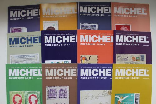 Michel Rundschau 2023, 12 Hefte (1-12)