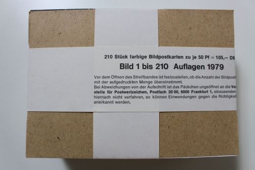 Deuschland (BRD), Ganzsache P 129 (50 Pf. B&S), Serie