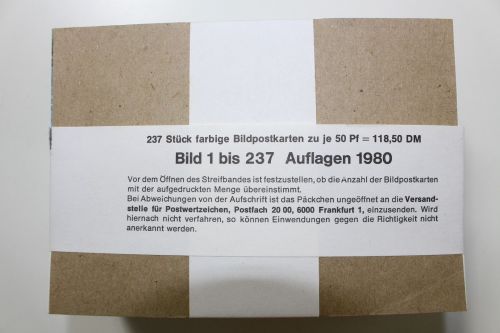 Deuschland (BRD), Ganzsache P 130 (50 Pf. B&S), Serie
