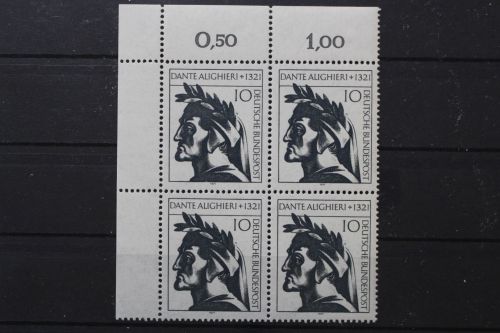Deutschland (BRD), MiNr. 693 Viererblock, Ecke links oben, postfrisch