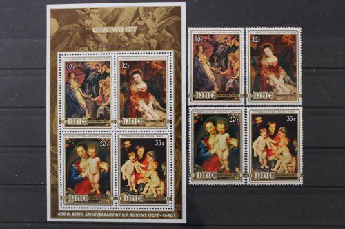 Niue, MiNr. 189-192 Kleinbogen und 4 Werte, postfrisch