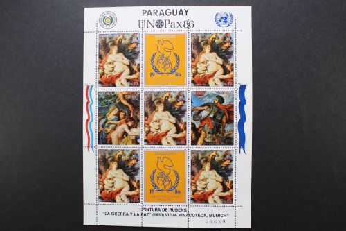 Paraguay, MiNr. 4025 Kleinbogen, postfrisch