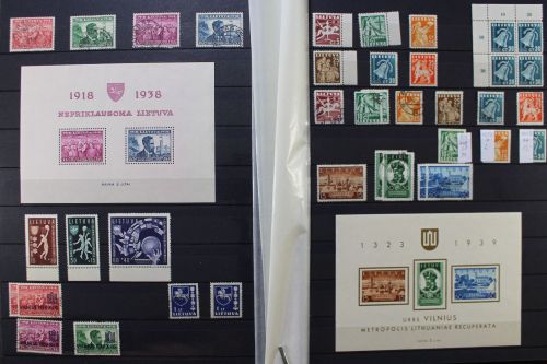Litauen und Mittellitauen, gute Sammlung