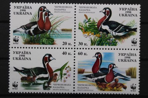 Ukraine, MiNr. 282-285 C Viererblock, postfrisch
