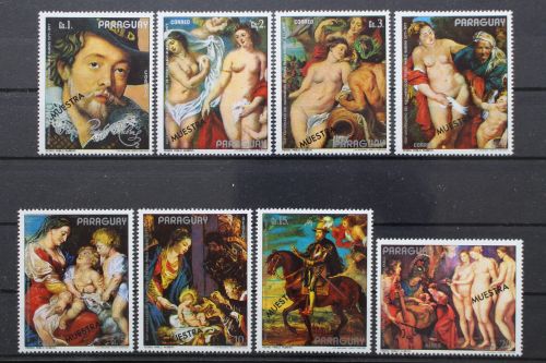 Paraguay, MiNr. 2998-3005, Muestra, postfrisch
