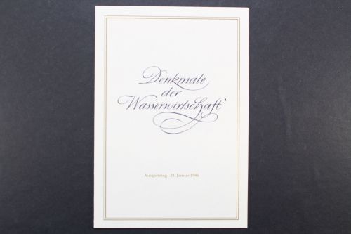 DDR, MiNr. 2993-2996 als ETB 1/1986, ESST