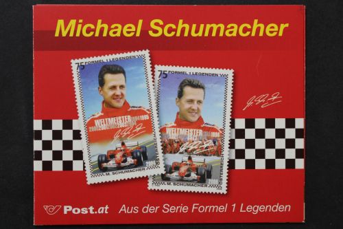 Österreich, MiNr. 2628 + 2662 Klappkarte, postfrisch