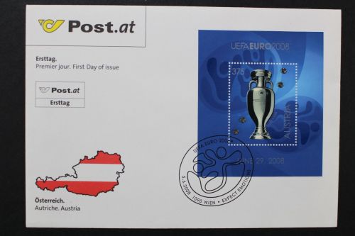 Österreich, MiNr. Block 43, FDC