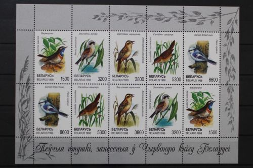 Belarus, MiNr. 262-266 Kleinbogen, postfrisch