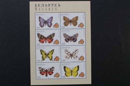 Belarus, MiNr. 123-130 Kleinbogen, postfrisch