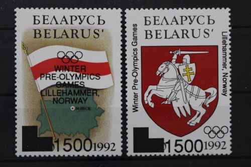 Belarus, MiNr. 49-50 I, postfrisch