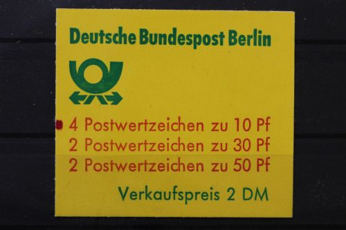 Berlin, MiNr. MH 10 b b mit Zählbalken, postfrisch
