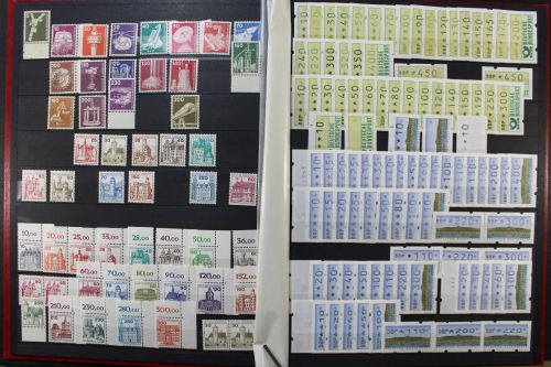 Deutschland (BRD) Dauerserien und Automatenmarken