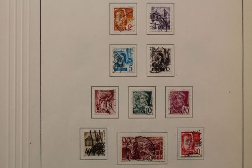 Französische Zone 1945-1949, gestempelte Sammlung