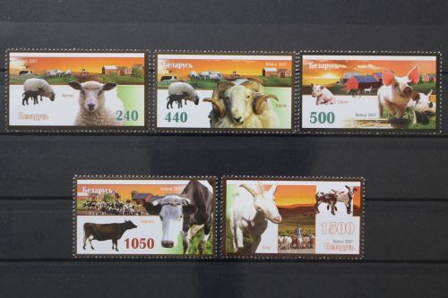 Belarus, MiNr. 694-698, postfrisch