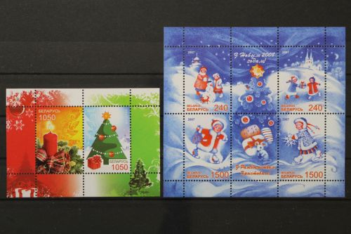Belarus, MiNr. Block 58 + 59, postfrisch