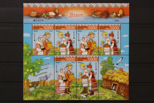Belarus, MiNr. 912-913 Kleinbogen, postfrisch
