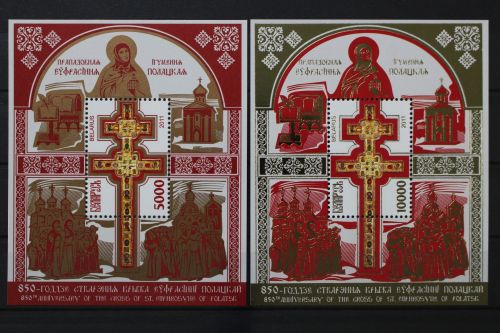 Belarus, MiNr. Block 84 + 85, postfrisch