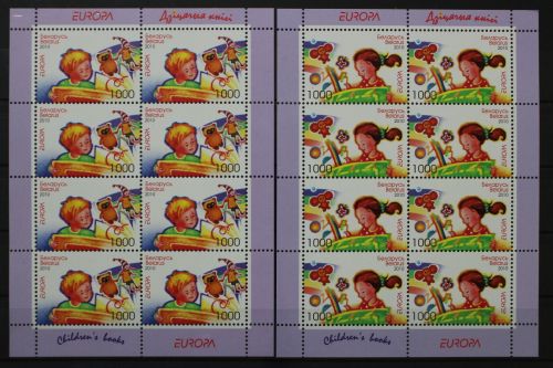 Belarus, MiNr. 802-803 Kleinbögen, postfrisch