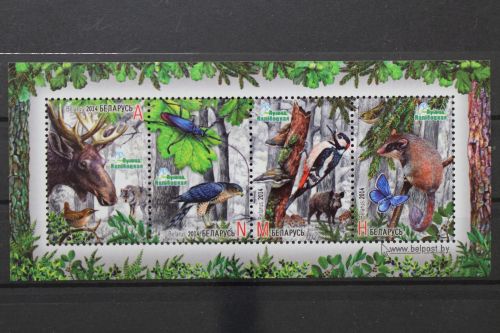 Belarus, MiNr. 1036-1039 als H-Blatt 19, postfrisch