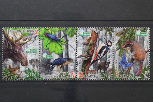 Belarus, MiNr. 1036-1039 Viererstreifen, postfrisch