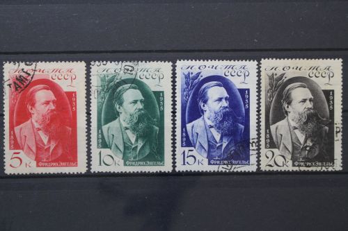 Sowjetunion, MiNr. 523-526, gestempelt