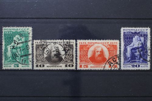 Sowjetunion, MiNr. 476-479, gestempelt