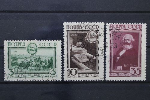Sowjetunion, MiNr. 424-426, gestempelt