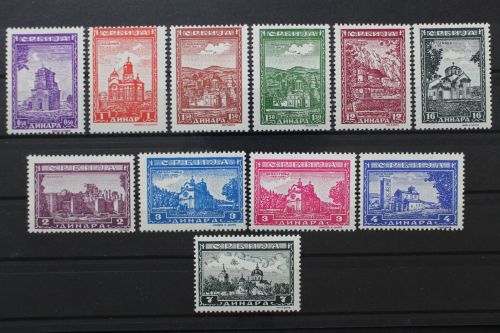 Serbien, MiNr. 71-81, postfrisch