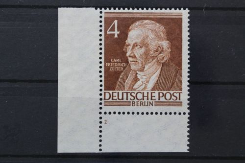 Berlin, MiNr. 91 Ecke links unten, FN 2, postfrisch