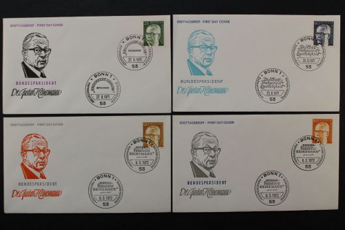 Deutschland (BRD), MiNr. 689-692, FDC