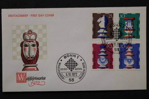 Deutschland (BRD), MiNr. 742-745, FDC