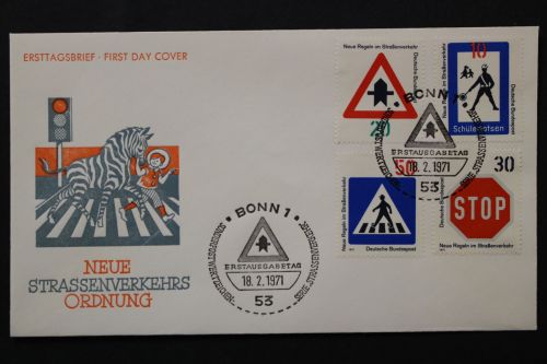 Deutschland (BRD), MiNr. 665-668, FDC
