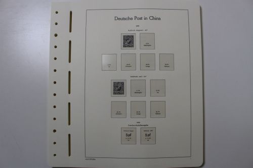Leuchtturm, Deutsche Kolonien und Auslandspostämter, SF-System
