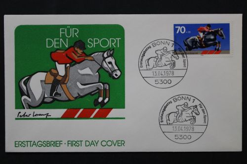 Deutschland (BRD), MiNr. 968, FDC