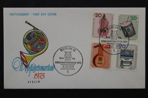 Berlin, MiNr. 459-462, FDC