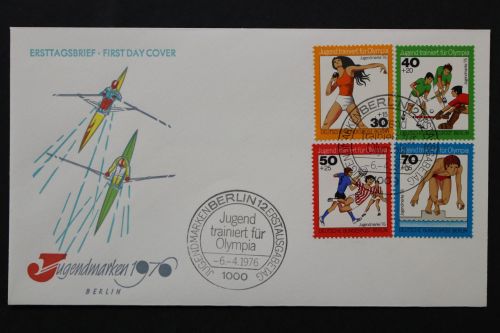 Berlin, MiNr. 517-520, FDC
