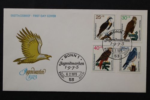 Deutschland (BRD), MiNr. 754-757, FDC