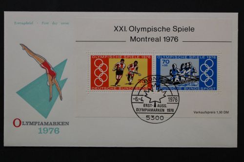 Deutschland (BRD), MiNr. Block 12, FDC
