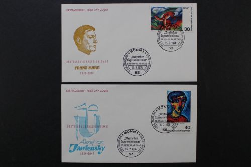 Deutschland (BRD), MiNr. 798-799, FDC