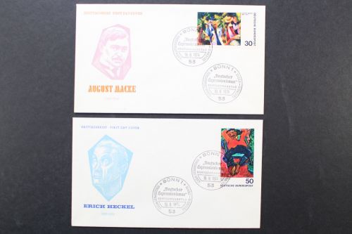 Deutschland (BRD), MiNr. 816-817, FDC