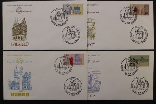 Deutschland (BRD), MiNr. 860-863, FDC