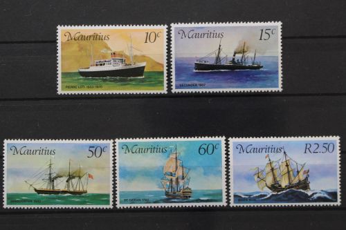 Mauritius, Schiffe, MiNr. 411-415, postfrisch