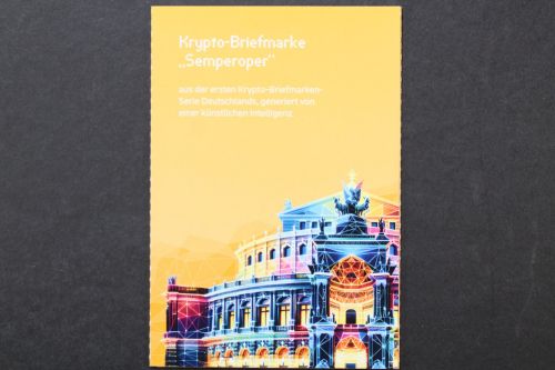 Deutschland (BRD), MiNr. MH 133 Krypto Semper Oper, gelbe Variante, postfrisch